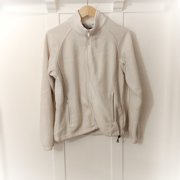 Columbia Jackets & Blazers - MOVING SALE! Winter White Columbia Zip up Fleece